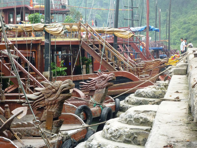 Boat trip in Halong Bay, Vietnam