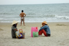 Touts on Cua Dai Beach