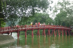 Bridge on Hoan Kiem Lake