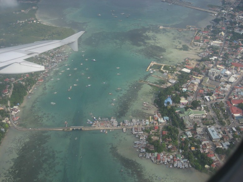 Tagbilaran view from the air