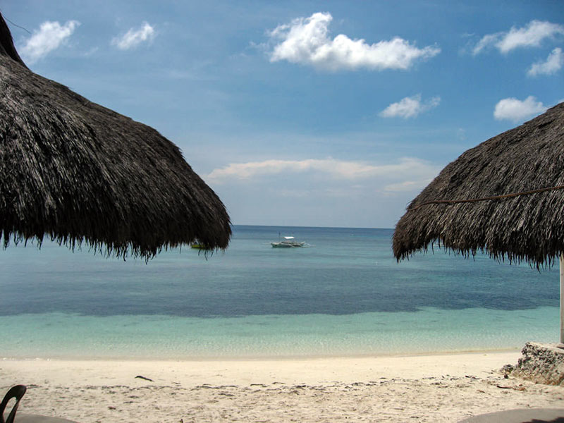 View from my resort in Panglao